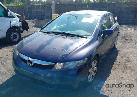2010 Honda Civic Lx from USA, damaged, VIN 2HGFA1F50AH501081